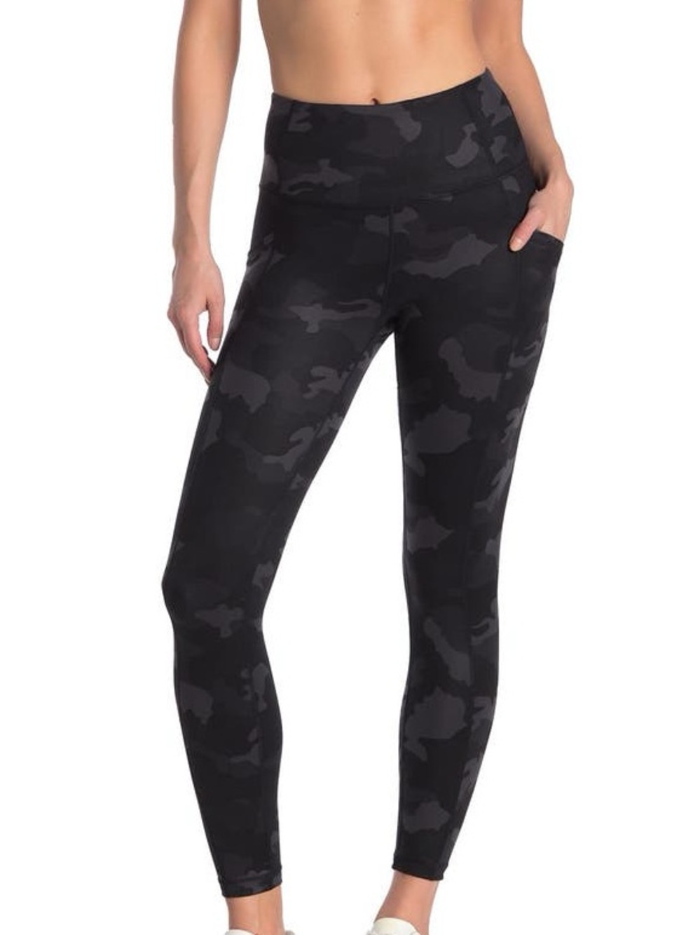 90 Degree Black Camo Leggings